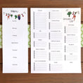 Load image into Gallery viewer, Large Grocery List with Store Sections & Menu Planning Magnetic Bundle
