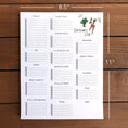 Load image into Gallery viewer, Grocery List With Store Sections Magnetic Notepad