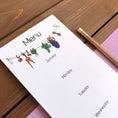 Load image into Gallery viewer, Menu Planning Magnetic Notepad