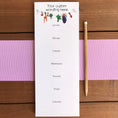 Load image into Gallery viewer, Menu Planning Personalized Magnetic Notepad