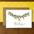 Load image into Gallery viewer, Star Garland Thank You Holiday Boxed Note Cards