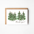 Load image into Gallery viewer, Starry Pines Thank You Holiday Boxed Note Cards