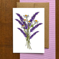 Load image into Gallery viewer, Lavender Blank Boxed Note Cards