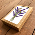 Load image into Gallery viewer, Lavender Blank Boxed Note Cards