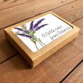 Load image into Gallery viewer, Lavender Personalized Boxed Note Cards