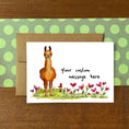 Load image into Gallery viewer, Llama Personalized Boxed Note Cards