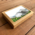 Load image into Gallery viewer, Mountain Range Blank Boxed Note Cards