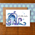 Load image into Gallery viewer, Octopus Little Hello Boxed Note Cards