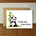Load image into Gallery viewer, Panda Personalized Boxed Note Cards