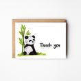 Load image into Gallery viewer, Panda Thank You Boxed Note Cards