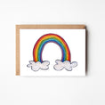 Load image into Gallery viewer, Rainbow Clouds Blank Boxed Note Cards