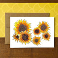 Load image into Gallery viewer, Sunflowers Blank Boxed Note Cards