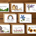 Load image into Gallery viewer, Birthday Cheer Variety Boxed Note Cards