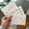 Load image into Gallery viewer, Color Your Own Hearts Blank Variety Boxed Note Cards