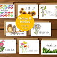 Load image into Gallery viewer, Notes & Hellos Variety Boxed Note Cards