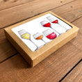 Load image into Gallery viewer, Wine Flight Blank Boxed Note Cards