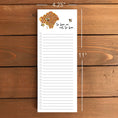 Load image into Gallery viewer, Bumblebee To Bee or Not To Bee Magnetic To-Do List Notepad