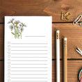 Load image into Gallery viewer, Daisies Magnetic To-Do List Notepad