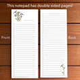Load image into Gallery viewer, Daisies Magnetic To-Do List Notepad