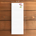 Load image into Gallery viewer, Heart Flowers Magnetic To-Do List Notepad