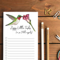 Load image into Gallery viewer, Hummingbird Zippy Little Tasks Magnetic To-Do List Notepad