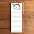 Load image into Gallery viewer, Hummingbird Zippy Little Tasks Magnetic To-Do List Notepad