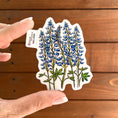 Load image into Gallery viewer, Bluebonnet Lupine Vinyl Sticker