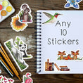 Load image into Gallery viewer, Bundle of 10 Vinyl Stickers