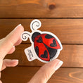 Load image into Gallery viewer, Ladybug Vinyl Sticker