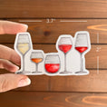 Load image into Gallery viewer, Wine Flight Vinyl Sticker