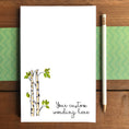 Load image into Gallery viewer, Aspen Tree Personalized Magnetic Writing Notepad