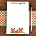 Load image into Gallery viewer, Foxes Personalized Magnetic Writing Notepad