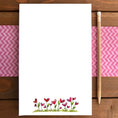 Load image into Gallery viewer, Heart Flowers Magnetic Writing Notepad