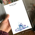 Load image into Gallery viewer, Octopus Personalized Magnetic Writing Notepad