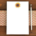 Load image into Gallery viewer, Sunflowers Magnetic Writing Notepad
