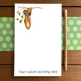 Load image into Gallery viewer, Sloth Personalized Magnetic Writing Notepad