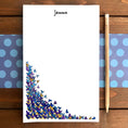 Load image into Gallery viewer, Tumbling Hearts Personalized Magnetic Writing Notepad