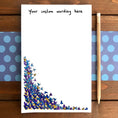 Load image into Gallery viewer, Tumbling Hearts Personalized Magnetic Writing Notepad