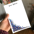 Load image into Gallery viewer, Tumbling Hearts Personalized Magnetic Writing Notepad