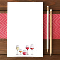 Load image into Gallery viewer, Wine Flight Magnetic Writing Notepad