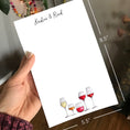 Load image into Gallery viewer, Wine Flight Personalized Magnetic Writing Notepad