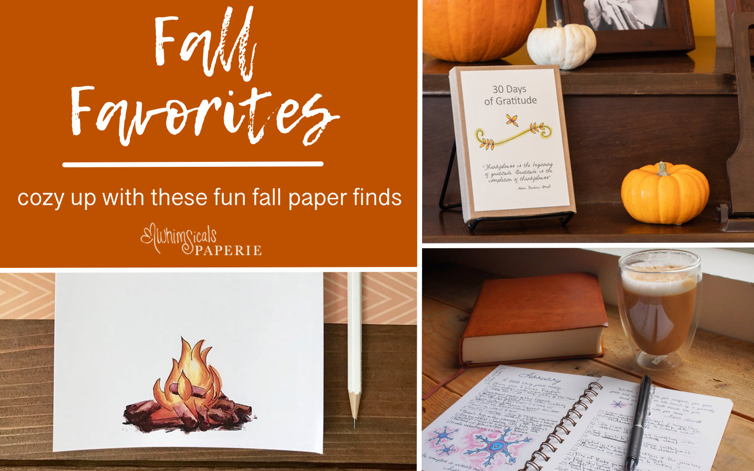 Fall Favorites - Whimsicals Paperie