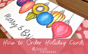 How to Order Holiday Cards