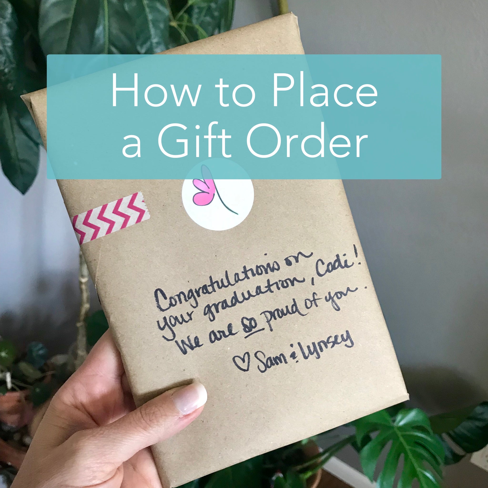 How to Place a Gift Order