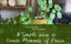 Plants in the background with the heading: 8 Simple Ways to Create Moments of Peace - A Blog by Whimsicals Paperie
