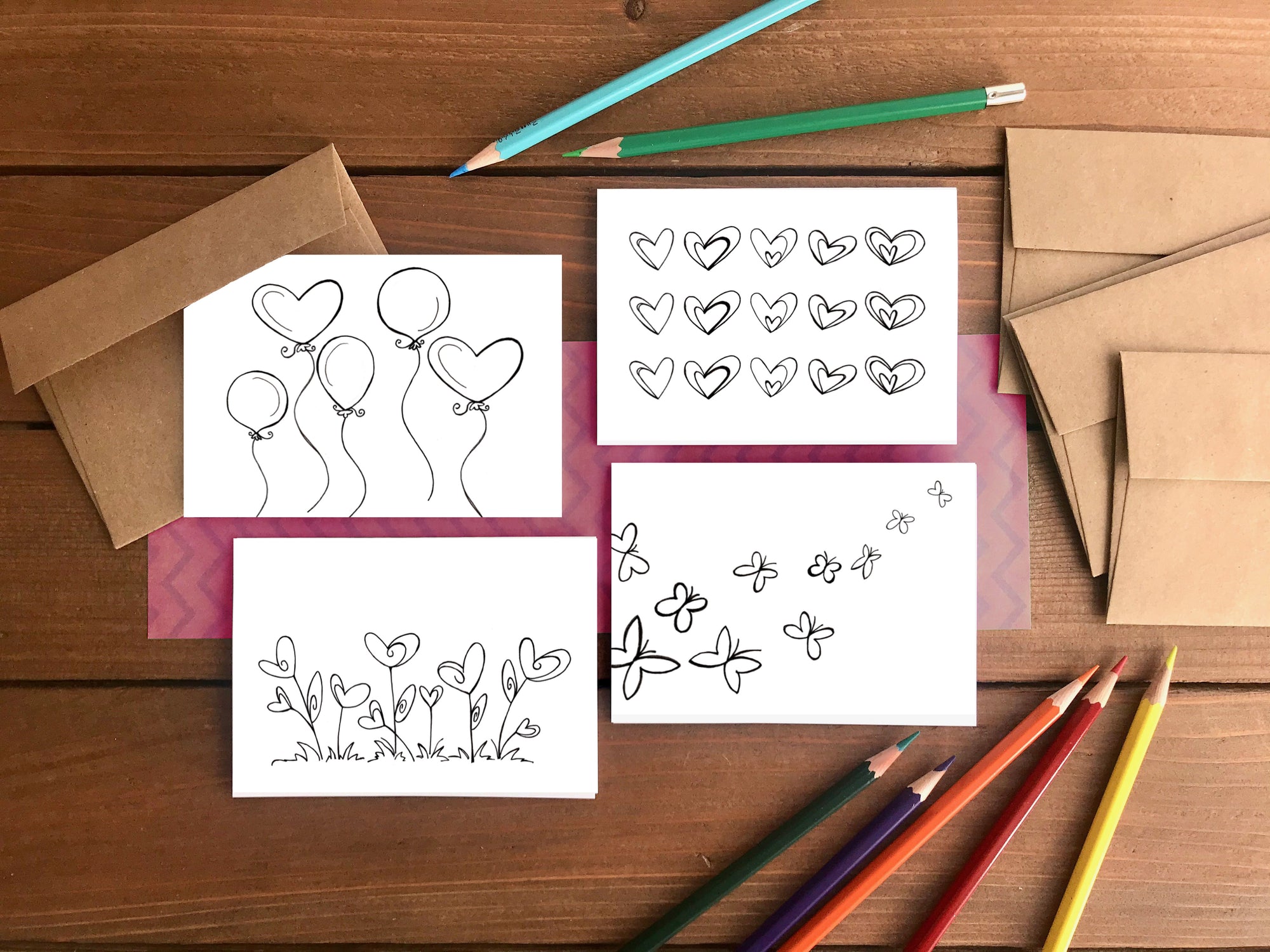 Coloring Cards