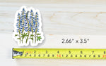 Bluebonnet Vinyl Sticker
