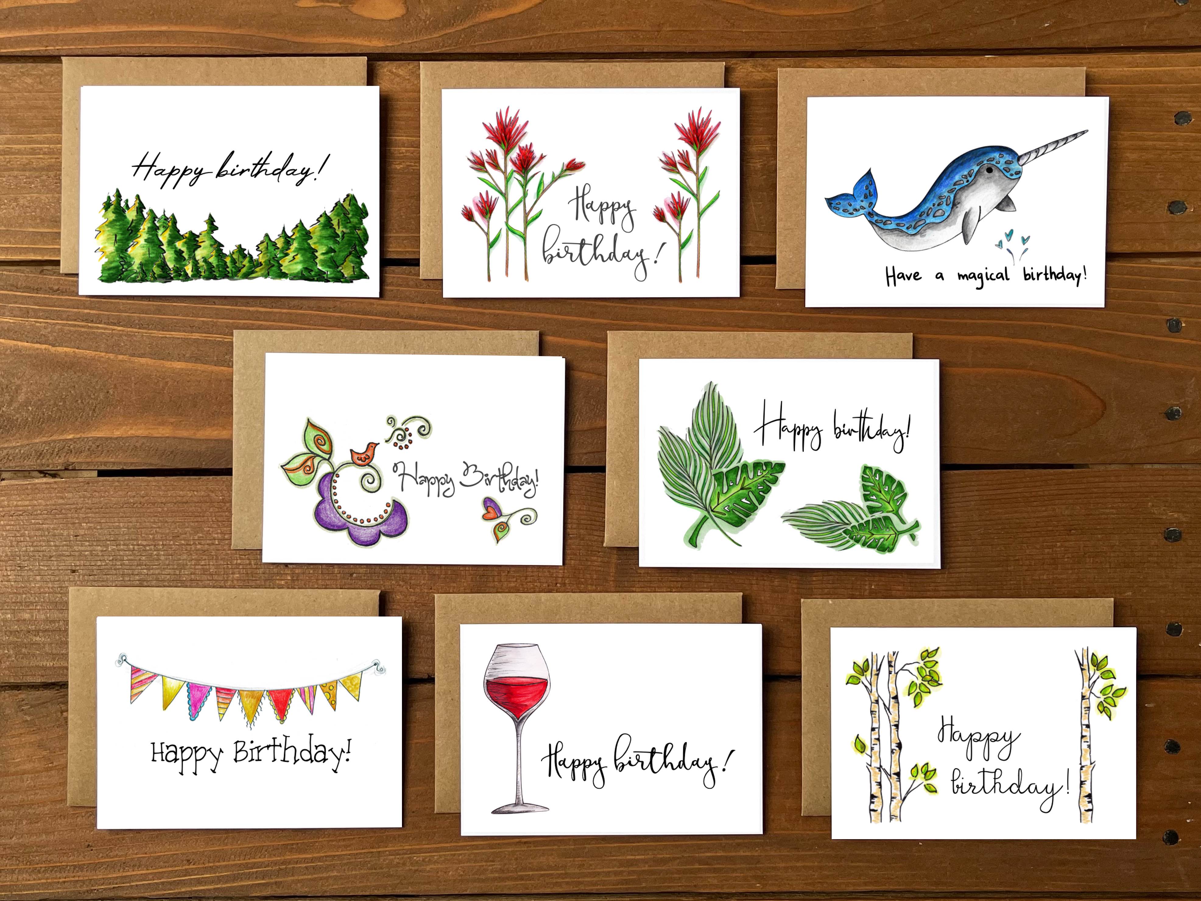 The Big Card Bundle | Set of 32 All Occasion Note Cards