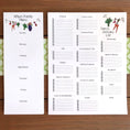 Load image into Gallery viewer, Large Grocery List with Store Sections & Menu Planning Personalized Magnetic Bundle
