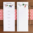 Load image into Gallery viewer, Skinny Grocery List & Menu Planning Personalized Magnetic Bundle
